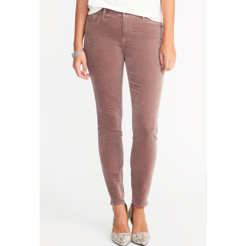 NWT Old Navy Velvet Rockstar Pants